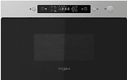 Whirlpool MBNA 920X Inox Eντοιχιζόμενος φούρνος μικροκυμάτων με Grill 22lt Inox 