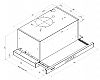 Davoline IOS PRO 090 IX Απορροφητήρας συρόμενος Inox 90cm 757m³/h