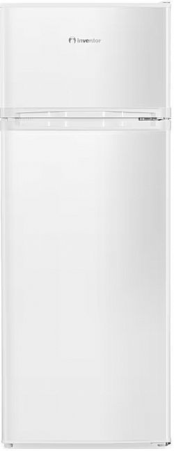 Inventor DPC143EW Ψυγείο δίπορτο 206lt Λευκό