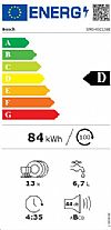 Bosch SMS4ECI26E Eλεύθερο πλυντήριο πιάτων 60cm inox