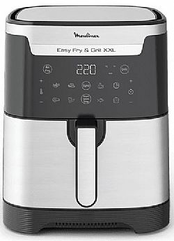 Moulinex EZ801D Easy Fry & Grill XXL Φριτέζα αέρος με αποσπώμενο κάδο 6.5lt 