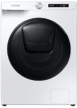 Samsung WD80T554DBW Πλυντήριο-στεγνωτήριο ρούχων ατμού 8kg-5kg