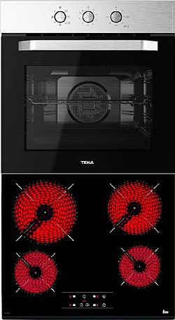 Teka HCB 6525 + TBC 64010 εντοιχιζόμενος φούρνος + εστία 