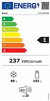 Bosch KGN33NWEB Ψυγειοκαταψύκτης NoFrost Λευκός