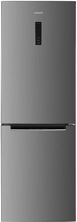 Eskimo ES RBF320E185IN Ψυγειοκαταψύκτης NoFrost 323lt Inox