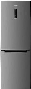 Eskimo ES RBF320E185IN Ψυγειοκαταψύκτης NoFrost 323lt Inox