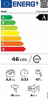 Bosch WGE03400GR Πλυντήριο ρούχων 8kg μοτέρ inverter με 10ετή εγγύηση