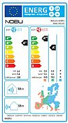 Nobu NBKU3VI32-09WFΙ/ NBKU3VO-09 Κλιματιστικό Inverter 9000btu