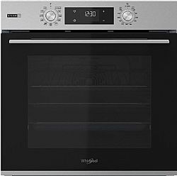 Whirlpool OMSK58HU1SX ανεξάρτητος φούρνος inox 71lt  A+ με Τηλεσκοπικό μηχανισμό