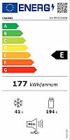 Eskimo ES RTF235SEW Ψυγείο δίπορτο Λευκό 235t