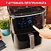Tefal FW201815 Easy Fry Grill & Steam Φριτέζα αέρος αποσπώμενο κάδο 6,5lt Μαύρη
