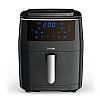 Tefal FW201815 Easy Fry Grill & Steam Φριτέζα αέρος αποσπώμενο κάδο 6,5lt Μαύρη