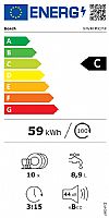 Bosch SPV4EMX25E Πλήρως εντοιχιζόμενο πλυντήριο πιάτων 45cm με Wi-Fi