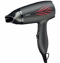Σεσουάρ PRHD-40217 Primo 1200W DC Travel Σπαστή λαβή Μαύρο Matt