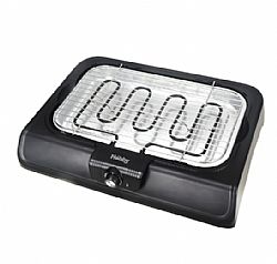 Μπάρμπεκιου HBQ-40398 Ηobby 2000W 41X24εκ. Μαύρο