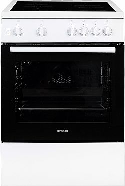 Davoline DAC 600 WH Kουζίνα με κεραμική εστία λευκή 72lt