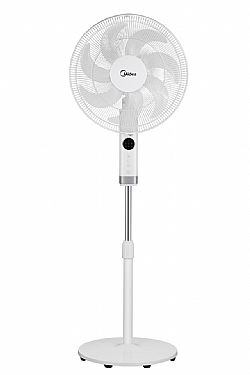 Midea MFS400R0APW ανεμιστήρας δαπέδου με τηλεχειριστήριο Λευκός 50Watt 40cm