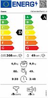 Candy CSOW 4966TWM/1-S Πλυντήριο-στεγνωτήριο ρούχων με Ατμό 9 kg/ 6 kg A/D