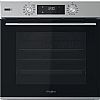 Whirlpool OMSK58HU1SX + AKT8090NE Φούρνος Εντοιχιζόμενος 71lt με Κεραμικές Εστίες Π59.5εκ. Inox