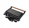 Primo PRPT-40492 Panini τοστιέρα Αντικολλητικές πλάκες Wooden-Μαύρη