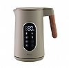Primo PRCK-40496 Βραστήρας 1.7L 2200W Digital Ανοξείδωτος Cool touch Wooden/Γκρι