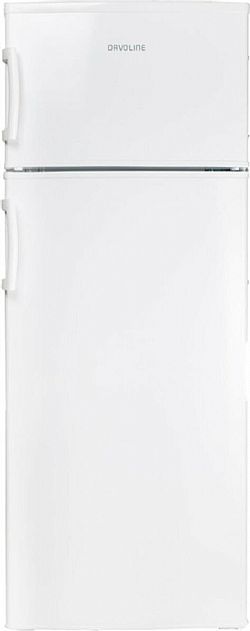 Davoline RF 220E W NE Ψυγείο δίπορτο Λευκό E 206lt