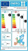 GREE Airy Noble White GRC-181QI/KAIW-N5/GRCO-181QI-KAIW-N5 Κλιματιστικό Inverter 18000 BTU