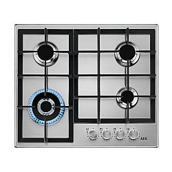 AEG HGB64420SM Inox Εστίες Αερίου