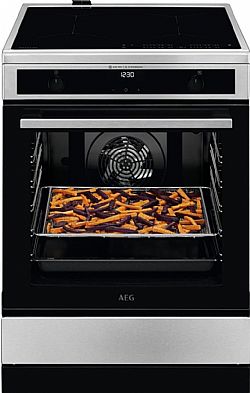 AEG CIB6647ABM 6000 SteamBake Κουζίνα 73lt με Επαγωγικές Εστίες