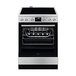 AEG CCB6443NBM Κουζίνα 73lt με Κεραμικές Εστίες Inox
