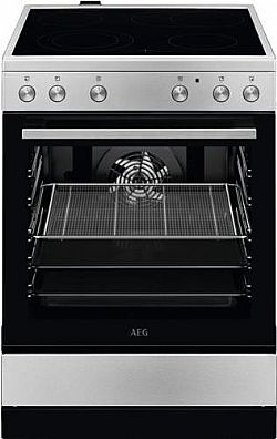 AEG CCB6400CBM SurroundCook Κουζίνα 73lt με Κεραμικές Εστίες Inox