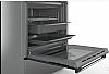 Bosch HXR390D50 Κουζίνα 66lt με Εστίες Υγραερίου Inox