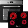 Teka HCB 6646 + TBC 64010 Φούρνος AirFry με ταψί FryMasterBox 70lt και Κεραμικές Εστίες 