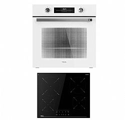 TEKA HSB 6350 WH + TBC 64010 Φούρνος 70lt και Κεραμικές Εστίες 