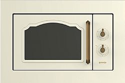 Gorenje Classico BM235CLI Εντοιχιζόμενος Φούρνος Μικροκυμάτων με Grill 23lt Μπεζ