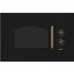 Gorenje Classico BM235CLB Εντοιχιζόμενος Φούρνος Μικροκυμάτων με Grill 23lt Μαύρος