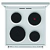 Gorenje GE6A40WB Ηλεκτρική Κουζίνα 71lt Εμαγιέ Εστίες Λευκή