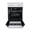 Gorenje GEC5A61WG Κουζίνα με κεραμικές εστίες 70lt Λευκή 50cm