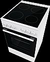 Gorenje GEC5A61WG Κουζίνα με κεραμικές εστίες 70lt Λευκή 50cm