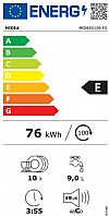 Midea MID45S120-ES Πλήρως Εντοιχιζόμενο Πλυντήριο Πιάτων για 10 Σερβίτσια 45cm Inox E