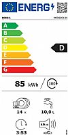 Midea MID60S130 Πλήρως Εντοιχιζόμενο Πλυντήριο Πιάτων για 14 Σερβίτσια 60cm Inox D