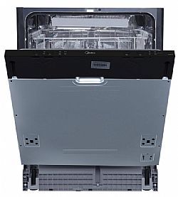 Midea MID60S130 Πλήρως Εντοιχιζόμενο Πλυντήριο Πιάτων για 14 Σερβίτσια 60cm Inox D