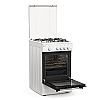 Thermogatz  TGS 151 WH Κουζίνα 43lt Υγραερίου 50CM Λευκή