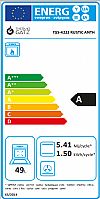 Thermogatz TGS 4222 RUSTIC ANTH MULTIGAS Κουζίνα 49lt Υγραερίου με γκριλ INOX