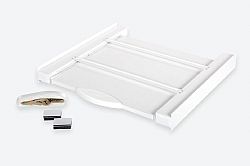 Roller 00694 Συνδετικό Πλυντηρίου/Στεγνωτηρίου από Αλουμίνιο με Συρτάρι 60x60εκ. Λευκό