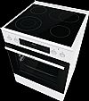 Gorenje GECS6C70WPA κουζίνα με κεραμικές εστίες 71lt Λευκή - 4χρόνια εγγύηση