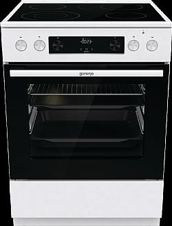 Gorenje GECS6C70WPA κουζίνα με κεραμικές εστίες 71lt Λευκή - 4χρόνια εγγύηση